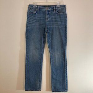 Lauren Ralph Lauren Jeans Co. Denim Cotton Straight Leg SZ 10